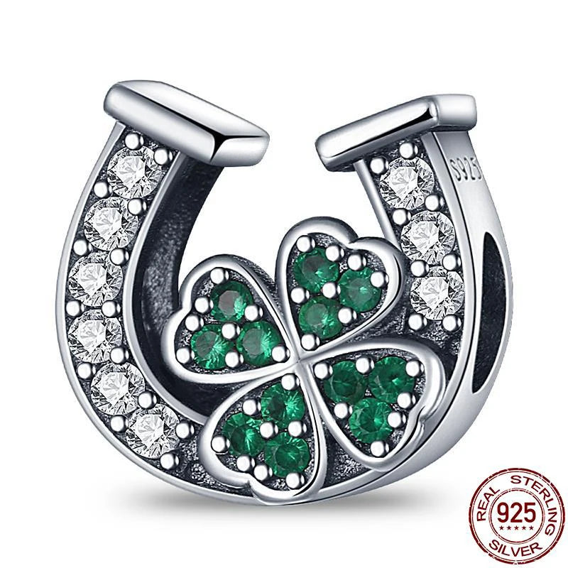 Sterling Silver Green Series Flower Tree Apple Pendan