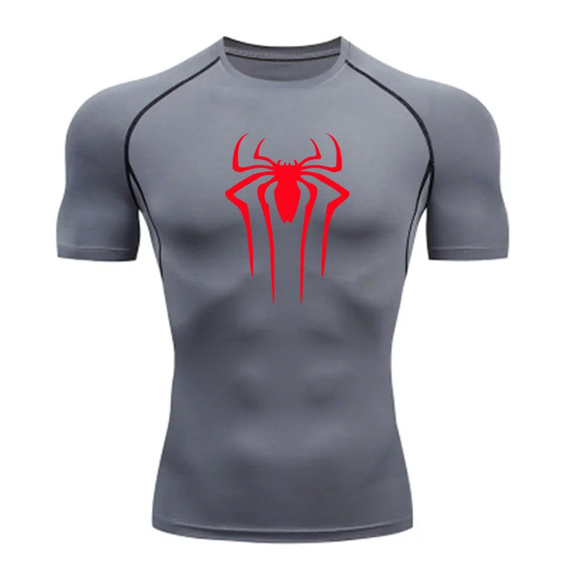 New Compression Shirt Men Fitness Gym Sport