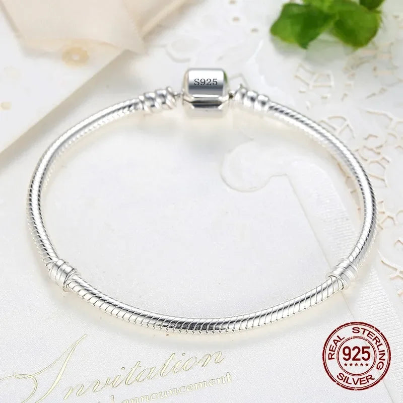 Bracelet Soft Smooth Snake Bone Bracelets for Women