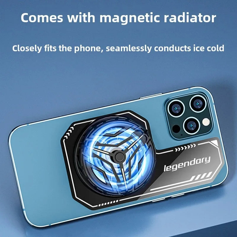 1Pcs Mobile Phone Cooling Plate Compatible Magnetic
