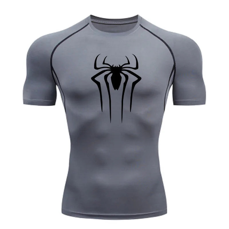 New Compression Shirt Men Fitness Gym Sport
