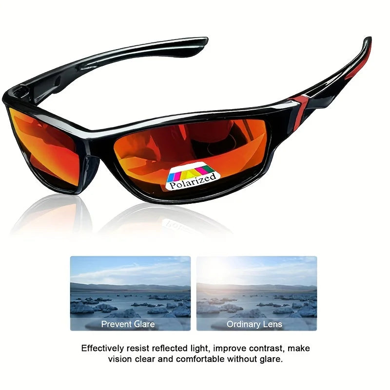 1/3PCS Vintage Sports Sunglasses Men Women