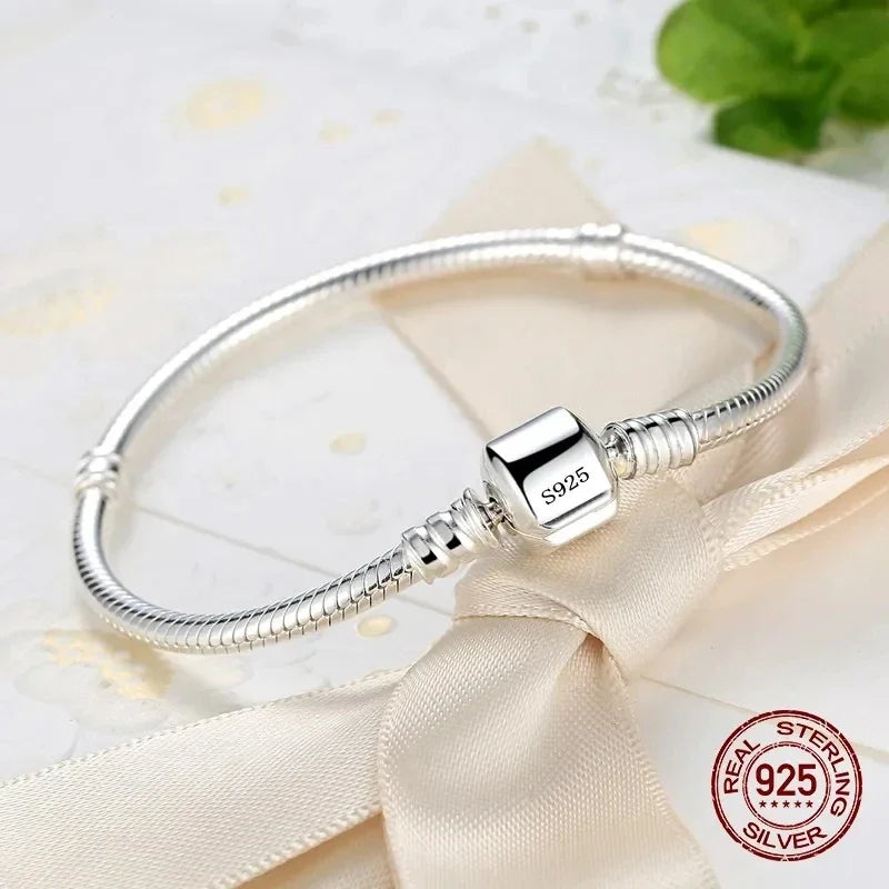 Bracelet Soft Smooth Snake Bone Bracelets for Women