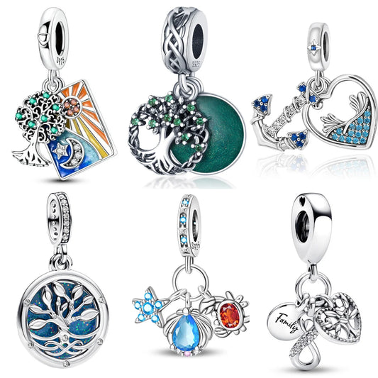 Sterling Silver Fit Original Bracelet Necklace Womens