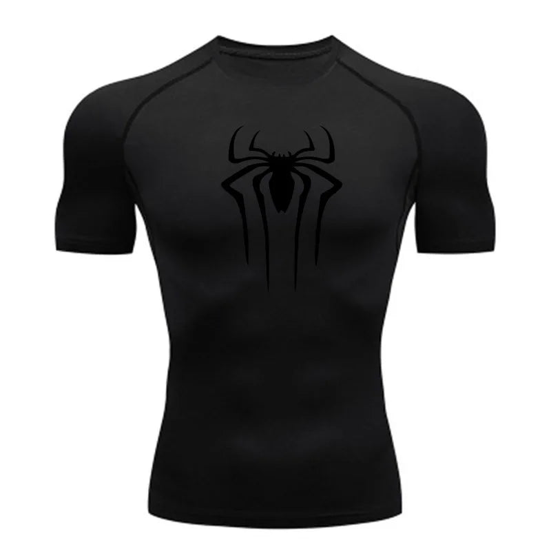 New Compression Shirt Men Fitness Gym Sport
