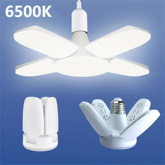 Foldable Fan Shape LED Bulb Lamp