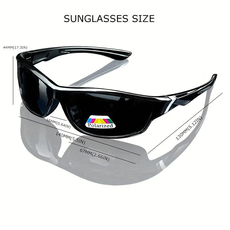 1/3PCS Vintage Sports Sunglasses Men Women