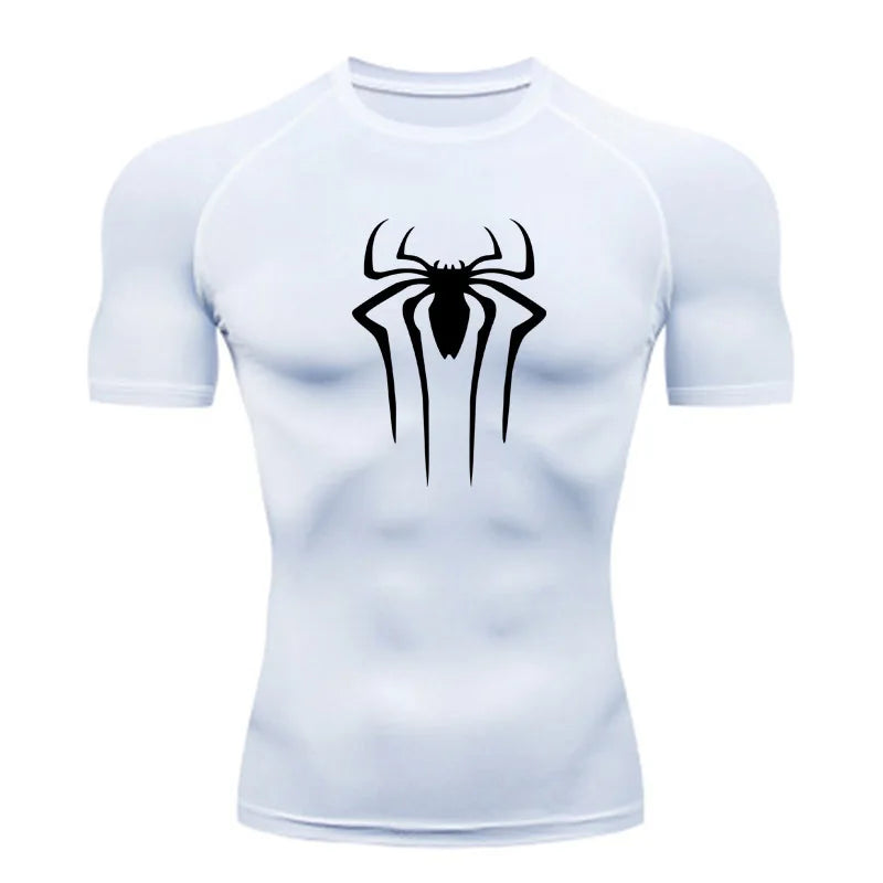 New Compression Shirt Men Fitness Gym Sport