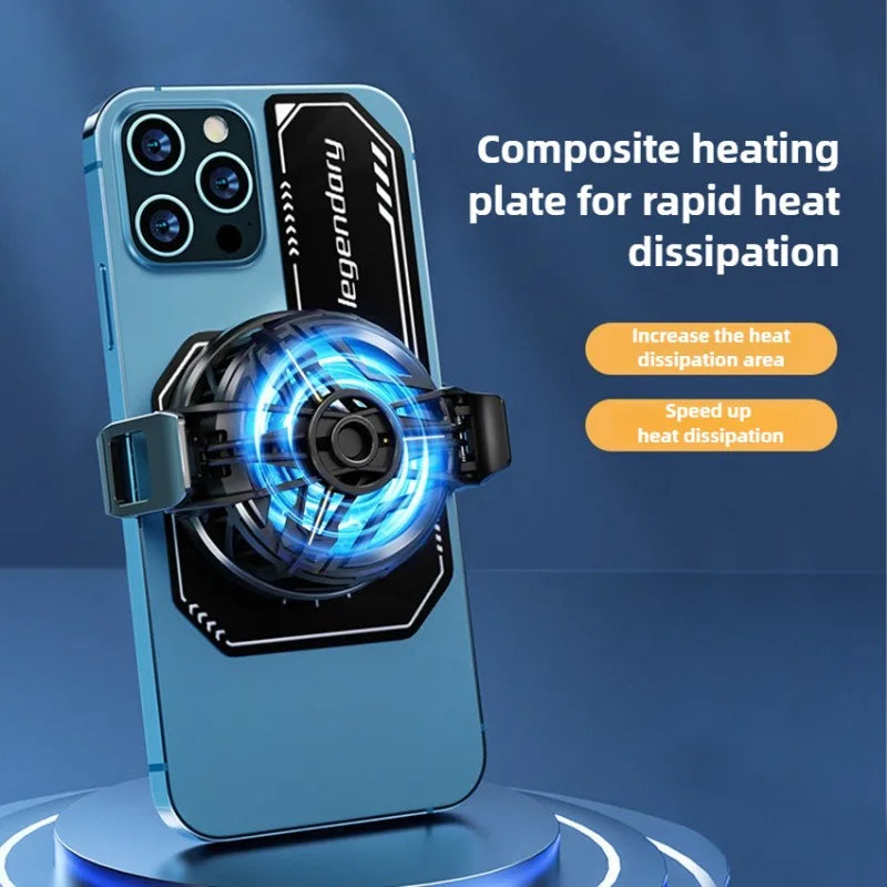 1Pcs Mobile Phone Cooling Plate Compatible Magnetic